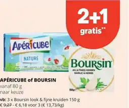 Spar APÉRICUBE of BOURSIN aanbieding