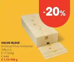 Spar VACHE BLEUE aanbieding