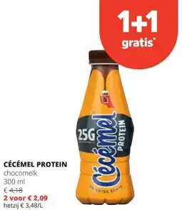 Spar CÉCÉMEL PROTEIN chocomelk 300 mli aanbieding