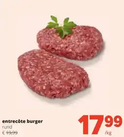 Spar entrecôte burger aanbieding