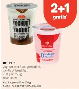 Spar DE LELIE aanbieding