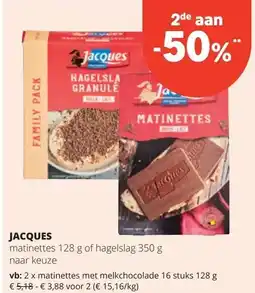 Spar JACQUES aanbieding