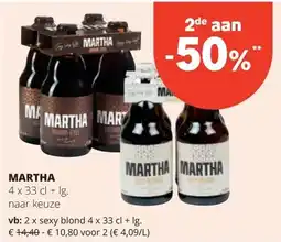 Spar MARTHA aanbieding