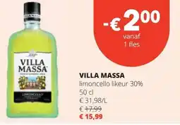 Spar VILLA MASSA aanbieding