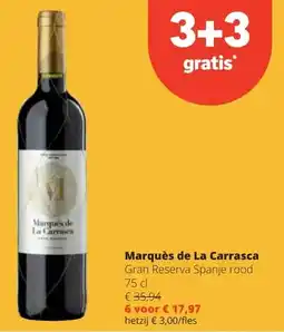 Spar Marquès de La Carrasca aanbieding