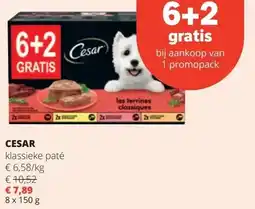 Spar CESAR klassieke paté aanbieding