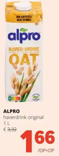 Spar ALPRO haverdrink original aanbieding
