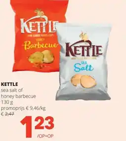 Spar KETTLE sea salt aanbieding