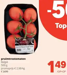 Spar pruimtrostomaten België 500 g aanbieding