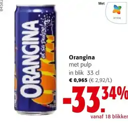 Colruyt Orangina met pulp aanbieding