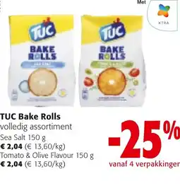 Colruyt TUC Bake Rolls aanbieding