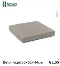 Multi bazar Coeck betontegel aanbieding