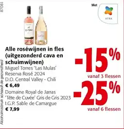 Colruyt Miguel Torres ‘Las Mulas’ Reserva Rosé 2024 D.O. Central Valley - Chili aanbieding