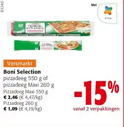Colruyt Pizzadeeg Maxi 550 g aanbieding