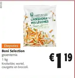 Colruyt Boni Selection groentemix 1 kg aanbieding