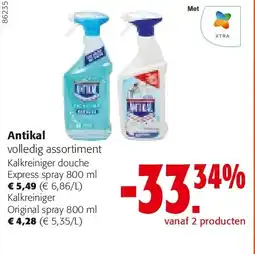 Colruyt Antikal Express spray 800 ml aanbieding