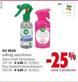 Colruyt Air Wick Active Fresh’ binnenspray 237 ml aanbieding