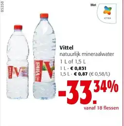Colruyt Vittel 1 L aanbieding
