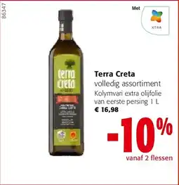 Colruyt Terra Creta Kolymvari extra olijfolie van eerste persing 1 L aanbieding