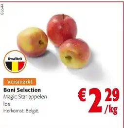 Colruyt Boni Selection Magic Star appelen aanbieding