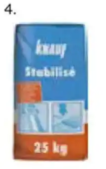 Multi bazar Knauf Mortel Stabilisé aanbieding