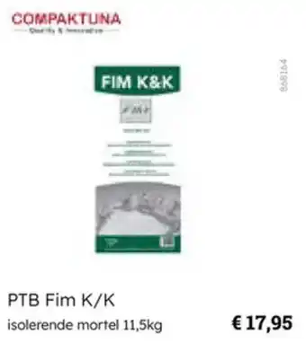 Multi bazar Compaktuna PTB Fim K/K aanbieding