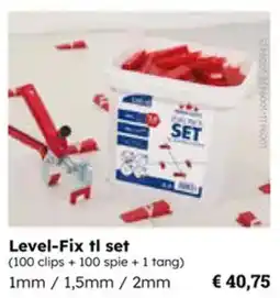 Multi bazar Level Fix tl set aanbieding