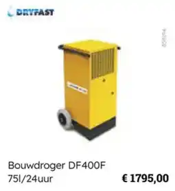 Multi bazar Dryfast Bouwdroger DF400F aanbieding