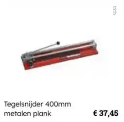 Multi bazar Tegelsnijder metalen plank aanbieding