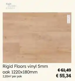 Multi bazar Rigid Floors vinyl oak aanbieding
