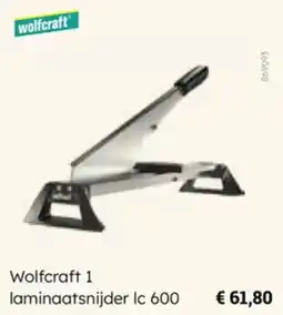 Multi bazar Wolfcraft 1 laminaatsnijder lc 600 aanbieding