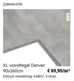 Multi bazar XL wandtegel Denver aanbieding