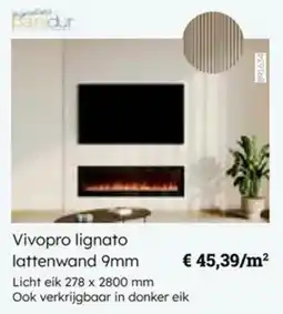 Multi bazar Vivopro lignato lattenwand aanbieding