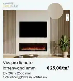 Multi bazar Vivopro lignato lattenwand aanbieding