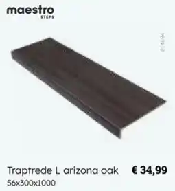 Multi bazar Traptrede L arizona oak aanbieding