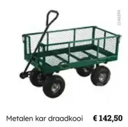 Multi bazar Metalen kar draadkooi aanbieding