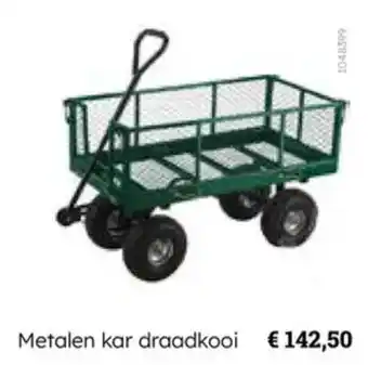 Multi bazar Metalen kar draadkooi aanbieding