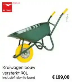 Multi bazar Altrad Kruiwagen bouw versterkt aanbieding