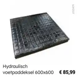 Multi bazar Hydraulisch voetpaddeksel aanbieding