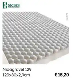 Multi bazar Coeck Nidagravel 129 aanbieding
