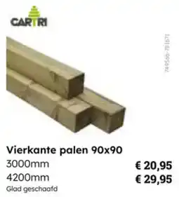 Multi bazar Cartri Vierkante palen aanbieding