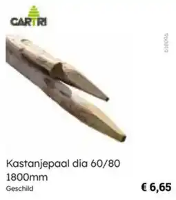 Multi bazar Cartri Kastanjepaal dia 60/80 aanbieding