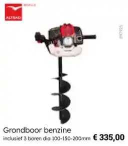 Multi bazar Altrad Grondboor benzine aanbieding