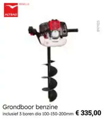 Multi bazar Altrad Grondboor benzine aanbieding