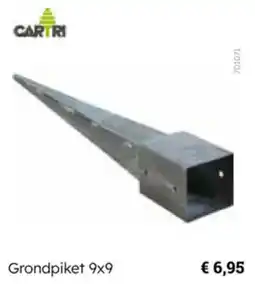 Multi bazar Cartri Grondpiket aanbieding