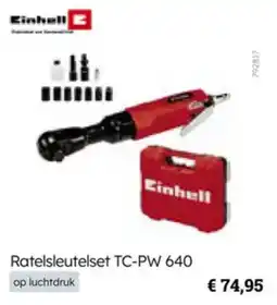 Multi bazar Einhell Ratelsleutelset TC-PW 640 c aanbieding