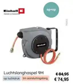 Multi bazar Einhell Luchtslanghaspel aanbieding