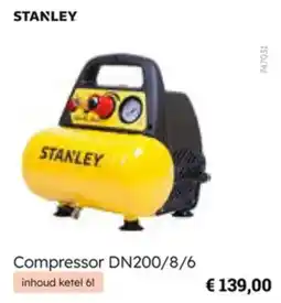 Multi bazar STANLEY Compressor DN200/8/6 aanbieding