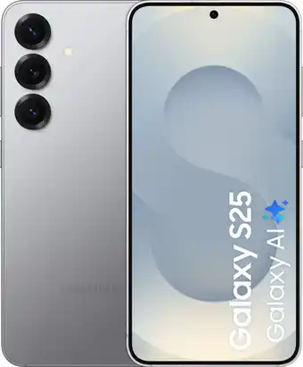 Coolblue Samsung Galaxy S25 256GB Zilver 5G aanbieding