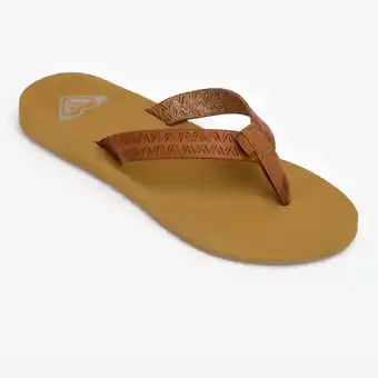 Decathlon Dames teenslippers Porto bruin aanbieding
